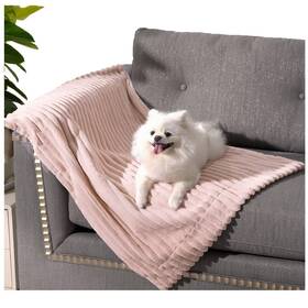 Balance 067996998731 Waterproof Blanket Acorn Pink Dog For Small Dogs Washable Double Sid