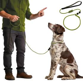 B0fy5rd5by Beaugo Dog Leash Slip Lead Training Trainer Rope For Small Medium Larg