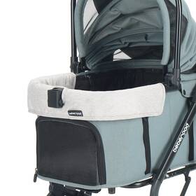 Bpus189-ads-s-gy-1-1 Beberoad Pets Anti-dirt Sheet Edge Cover For Pet Stroller Double-sided Use Clip Hole Des