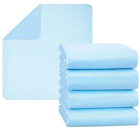 21a47e82-aa00-4 Bedding Aid Washable And Reusable Bed Pads For Seniors With Incontinence
