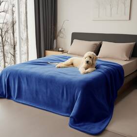 Bedding Aid 628124208289 Waterproof Blanket Ultra-soft Flannel Water Resistant And Cozy Throw For Love
