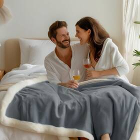 Bedding Aid 628124208548 Waterproof Blanket For Bed Double-sided Reverisble Water