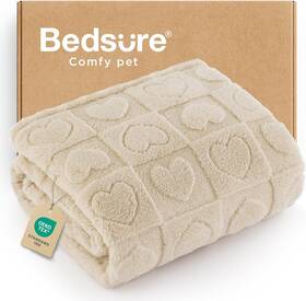 Bedsure Comfy Pet 711181316988 Dog Blankets For Small Dogs Washable - Fluffy Fuzzy Cat Puppy Blanket Wi