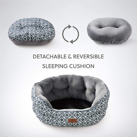 Bedsure Small Dog Bed For Dogs Washable And Waterproof Blankets