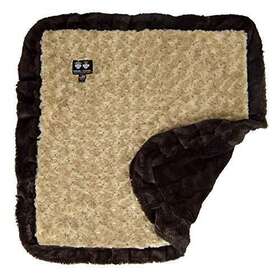 Bessie Barnie 616043412016 And Blanket - Extra Plush Faux Fur Dog Reversible Pet