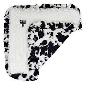 Bessie Barnie 616043412511 And Blanket - Extra Plush Faux Fur Dog Reversible Pet