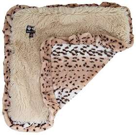 Bessie Barnie 656649775702 And Blanket - Extra Plush Faux Fur Dog Reversible Pet
