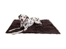 Best Friends By Sheri 817403026540 Calming Shag Blanket Dark Brown 30 Inch X 40
