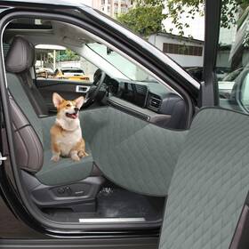 Bq22535 Bilisin Nonslip Dog Car Front Seat Cover With Passenger Door Protector Waterp