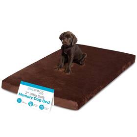 Birdrock Home Brd10721 2 Inch Memory Foam Dog Beds Ultra Soft Plush Pet Bed Removable