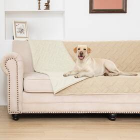 Beige-82x102 Boctopug Ab-ivory Waterproof Dog Bed Cover 82 In X 102 Ivory Beige Easy To Clean Durable