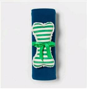 Boots & Barkley 085239249505 Plush Bone Dog Toy And Blanket Combo Set -