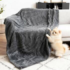 Boxzone 705353281730 Waterproof Double-sided Dog Blanket For Couch - Washable Furniture Protector 60x
