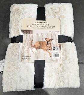 Brentwood 047218403599 Waterproof Pet Blanket And Furniture Protector 60 Inch X 70 Leopard