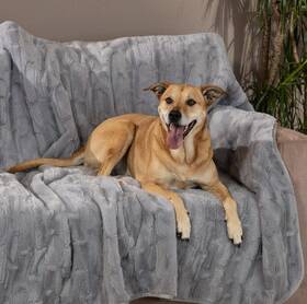 1826558 Brentwood Pet Blanket Dog Cat Soft Warm Mat Puppy Cushion Reversible Sofa Large Washable