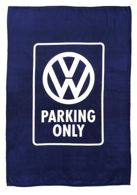 Bufl03 Brisa Vw Collection - Volkswagen Soft Cuddly Fluffy Fleece Blanket Throw In T