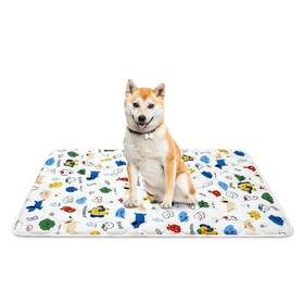Dongwu3019 Bubble Bear Washable Dog Crate Mat Ultra Soft Bed For Sleeping With Anti-slip Bo