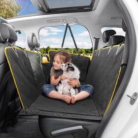 Jc002ty00102 Bumubi Dog Back Seat Cover Rear Protector Waterproof Hammock For Car Scratc