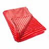 Camz36115s Dii Red Striped Fleece Throw Blanket 738215361158