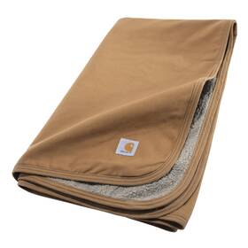 P000053720199 Carhartt Gear P0000537 Firm Duck Sherpa-lined Blanket - One Size Fits All