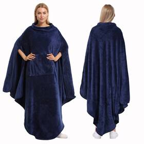 Catalonia 791315383918 Fleece Wearable Blanket Sleeveless Pocket Microfiber Warm Tv