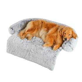 Codi Cod63-0124 Large Calming Dog Bed For Couch Anti-anxiety Sofa Protector Mat