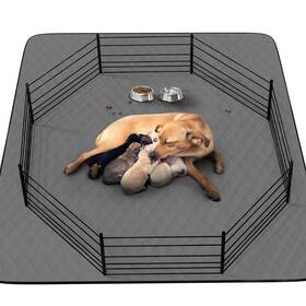 Cs-012 Coolshields Washable Puppy Dog Pee Pad 48 Inch X65 Extra Large Waterproof Whel
