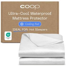 Cbd036tx-12 Coop Home Goods Ultra-cool Waterproof Mattress Protector Twin Xl Cooling Ma