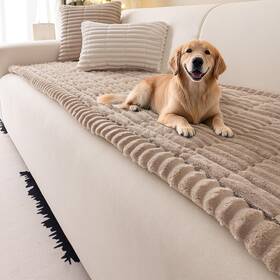 Zpcwd1 Cosofslip Pet Washable Couch Cover Protector Non-slip Fuzzy Sofa For Dogs Dur