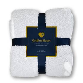 Gh101 Creatures Align Griffin S Heart Pet Memorial Blanket - Luxe Cozy Knit Sympathy Throw