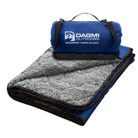 Wsb001 Dagmi Outdoors Sherpa Waterproof Outdoor Blanket. Large Camping And Stadium B... Fast Ship