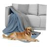 Dd-1014 Waterproof Dog Blanket For Bed Couch Sofa Inches Light Blue