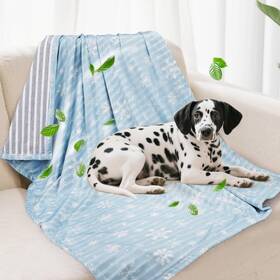 Deamoser 313027378367 Dog Cooling Blanket Lightweight Self Bed Cover For Small Medi