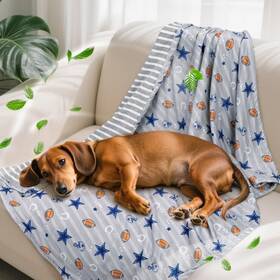 Deamoser 683125477881 Lightweight Dog Cooling Blanket Self For Small Mediu