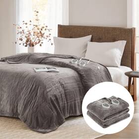Dc54-0054 Degrees Of Comfort Full Size Heated Blanket For Bed Ul-certified Fleece Elec