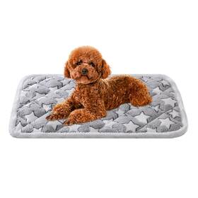 Dekeyoo 331951420762 Dog Crate Mats Soft Reversible Bed Mat Cat - 24x16 Inch Short Plus