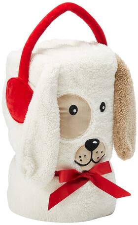 6000934 Department 56 Snowpinions Dog Snowthrow Blanket 60 Inch Multicolor