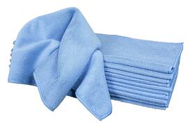 Detailers Preference Mt-t16-pblu12 350 Gsm Microfiber Towels Ultra-soft Lint-free Scrat