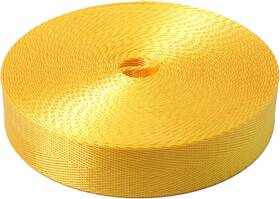 B08725sngf Devobunch 1in Yellow Nylon Webbing Strap 25yd Heavy Duty Flat Tie-down