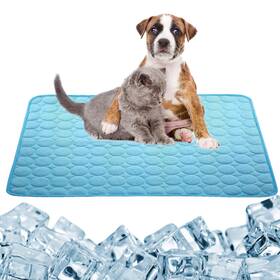 Dgdgbaby 856804587689 Dog Cooling Mat Large Cool Pad Summer Pet Bed For Dogs Cats Kennel Breath