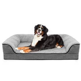 Dogb01 Dogbaby Bolster Couch Dog Bed For Large Dogs Removable Washable Cover Pet Foam