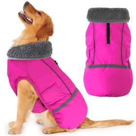 Dogcheer 607986546883 Warm Dog Coat Christmas Jacket Waterproof Puppy Winter Wit