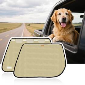Mds171-28 Doglemi 2 Pack Dog Car Door Protector Anti-scratching Waterproof Window G