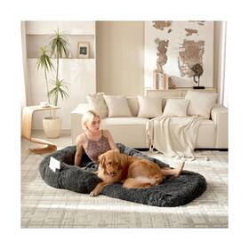 Hbd-001 Dogpals Foldable Human Dog Bed For Adult Orthopedic Memory Foam Large Pet Sofa Wash