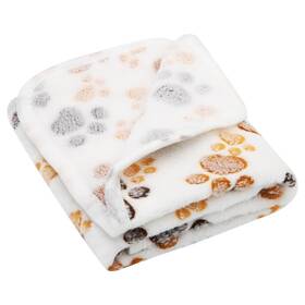 D2-cwmt Dohia Warm Pet Blanket Super Soft Fluffy Print Blanket/bed Cover For Dog Pupp