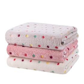 Dono 700773995533 1 Pack 3 Dog Blankets Soft Fluffy Fleece Pet Blanket Warm Sleep Mat Paw Pr Inch