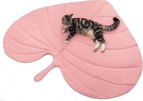 Dropshipful 695640710190 Cat Dog Blanket Leaf Shaped Cushion Household Pet