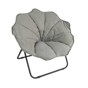 Pet-1003 Elegant Home Fashions Pet Bed With Microfiber Cover Cushion Grey