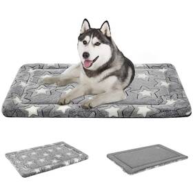 Empsign De-e1208l Dog Crate Pad - Reversible Kennel Mat Cool And Warm Machine Washable