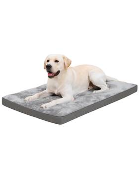 Ema52gd032 Emslx Dog Bed For Crate Washable Beds Large Sized Plush Kennel Pad Pet Sleeping